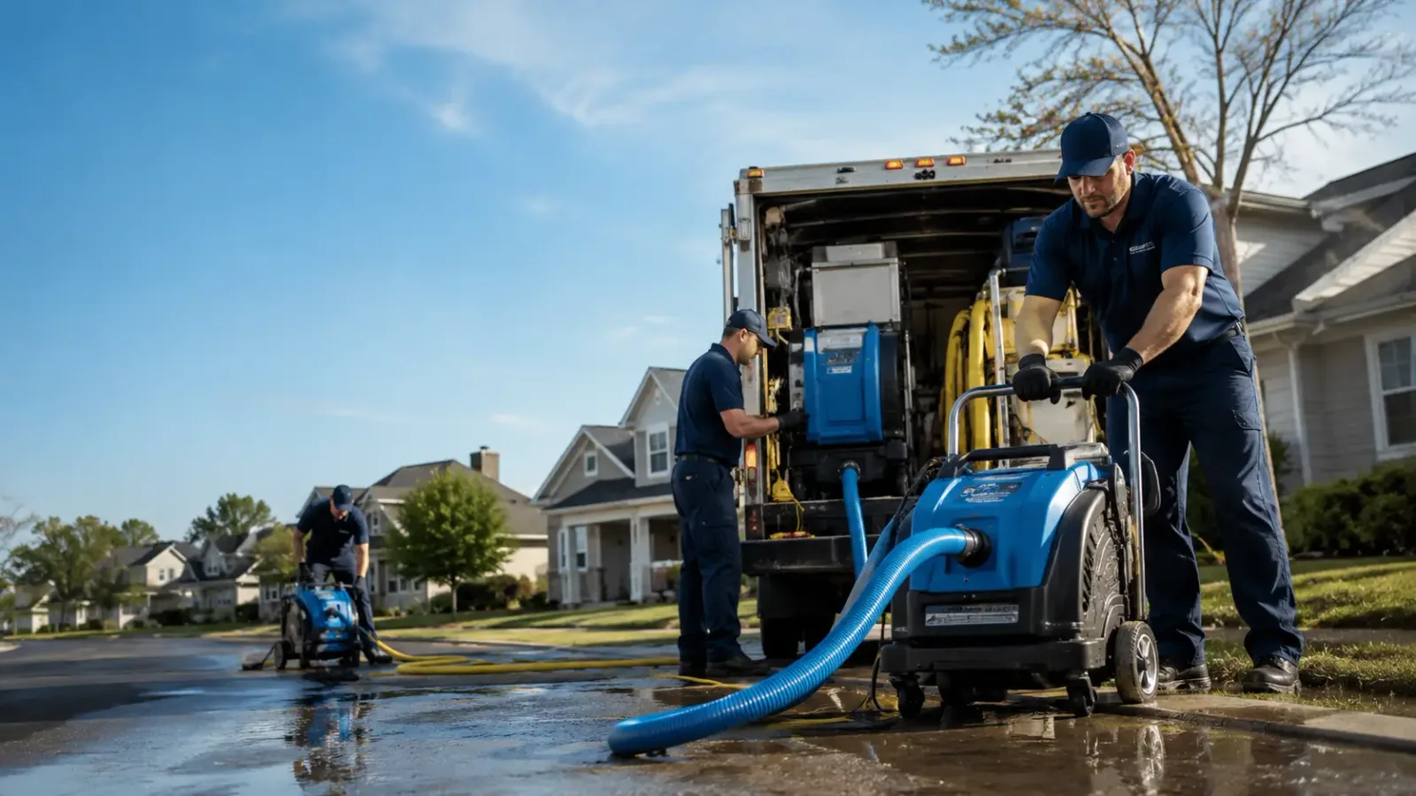 Flood Damage Cleanup in Mount Calm, TX
